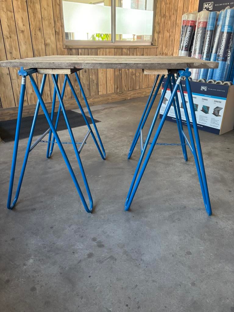 Metsel schragen / klap schragen nieuw in  85 / 100 / 125 cm, Ophalen, Zo goed als nieuw, Overige typen, Minder dan 2 meter