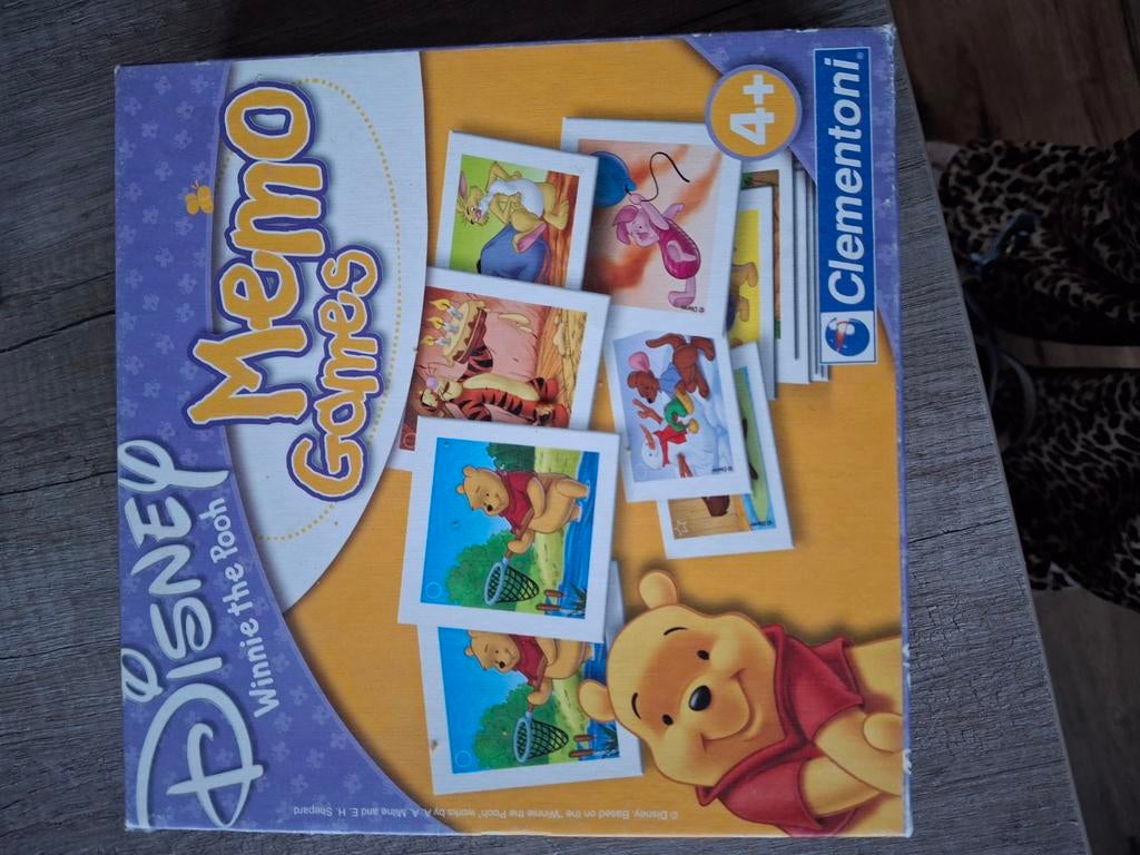 Winnie the Pooh memo games, Ophalen, Zo goed als nieuw