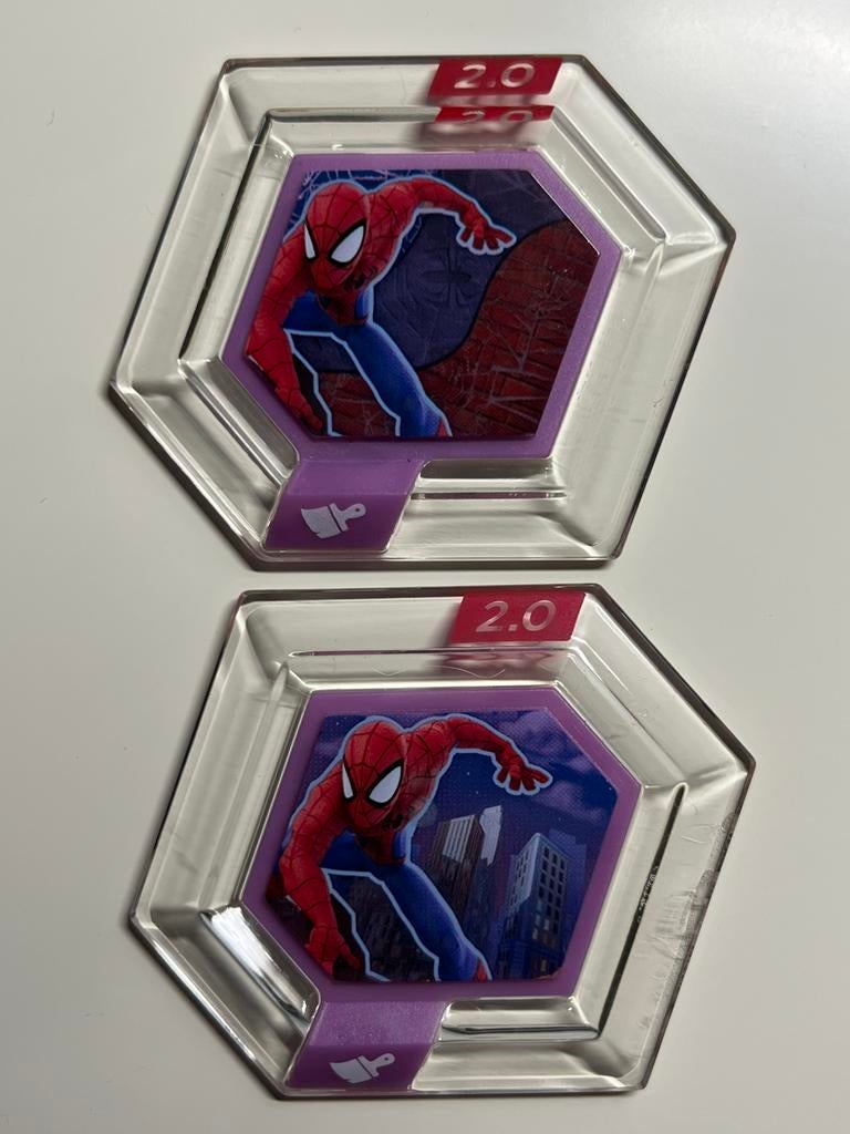 Disney Infinity 2.0 Spider-Man power discs, Spelcomputers en Games, Gebruikt, 1 speler, Ophalen of Verzenden, Role Playing Game (Rpg)