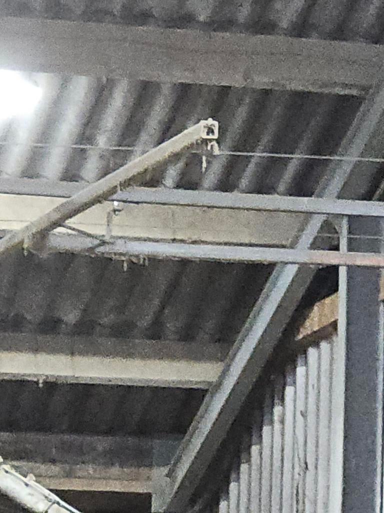 Opdrijfhek te koop, 35 meter rail, Ophalen of Verzenden, Gebruikt