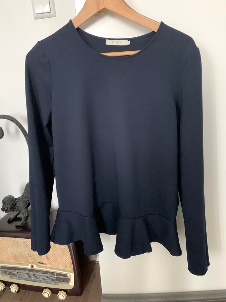 Donkerblauwe trui, Sissyboy, maat S, Ophalen, Zo goed als nieuw, Maat 36 (S), Blauw