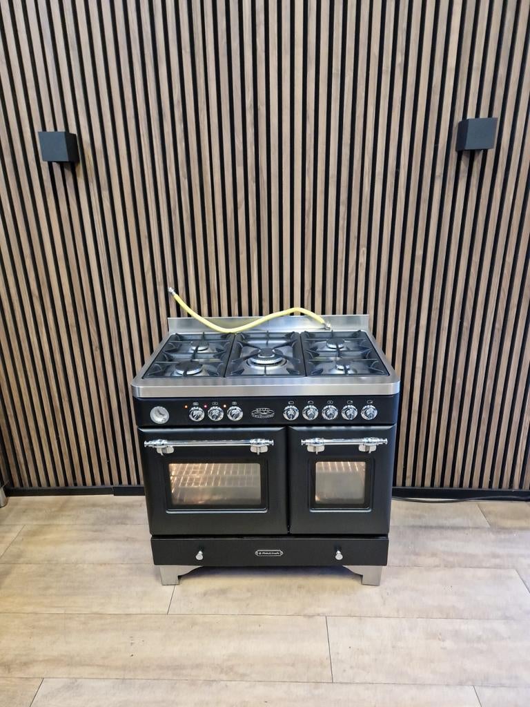 Zeer luxe 5-pits Fratelli Royal Chiantishire fornuis 90 cm, 5258sh, 60 cm of meer, Ophalen of Verzenden, Zo goed als nieuw
