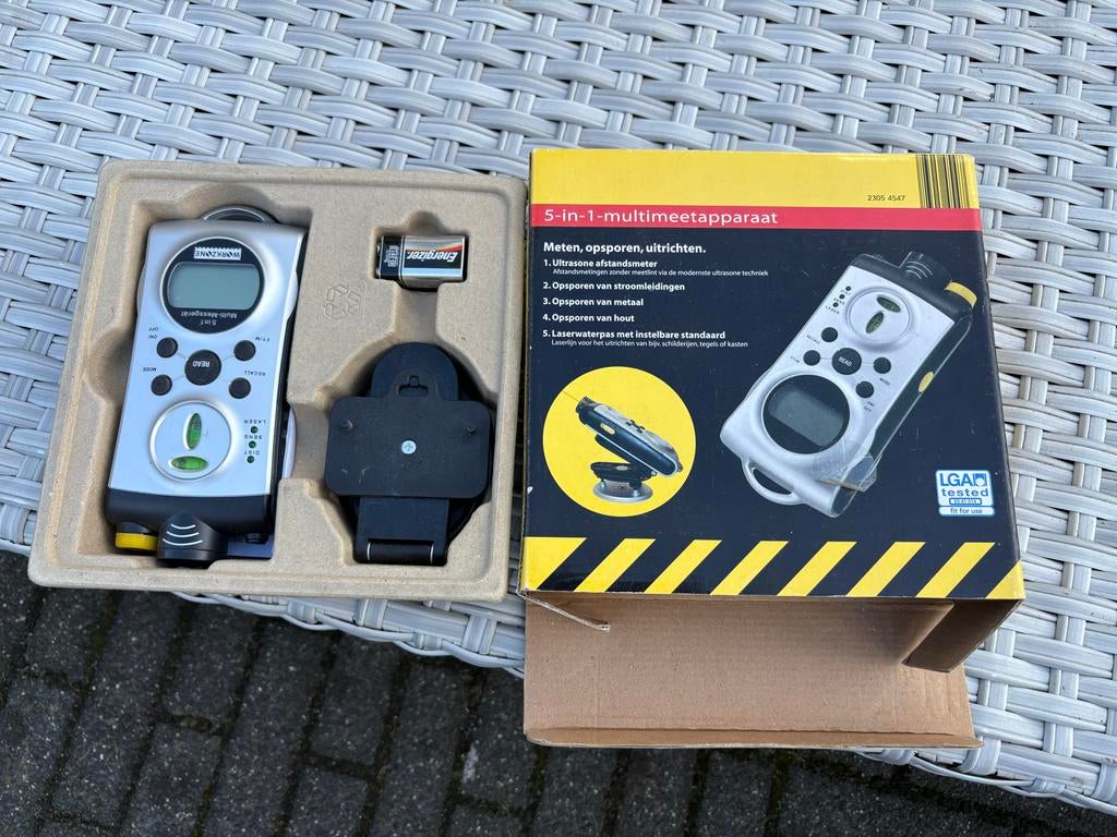 5-in-1 Multimeter Meetapparaat, Ophalen of Verzenden, Gebruikt, Multimeter