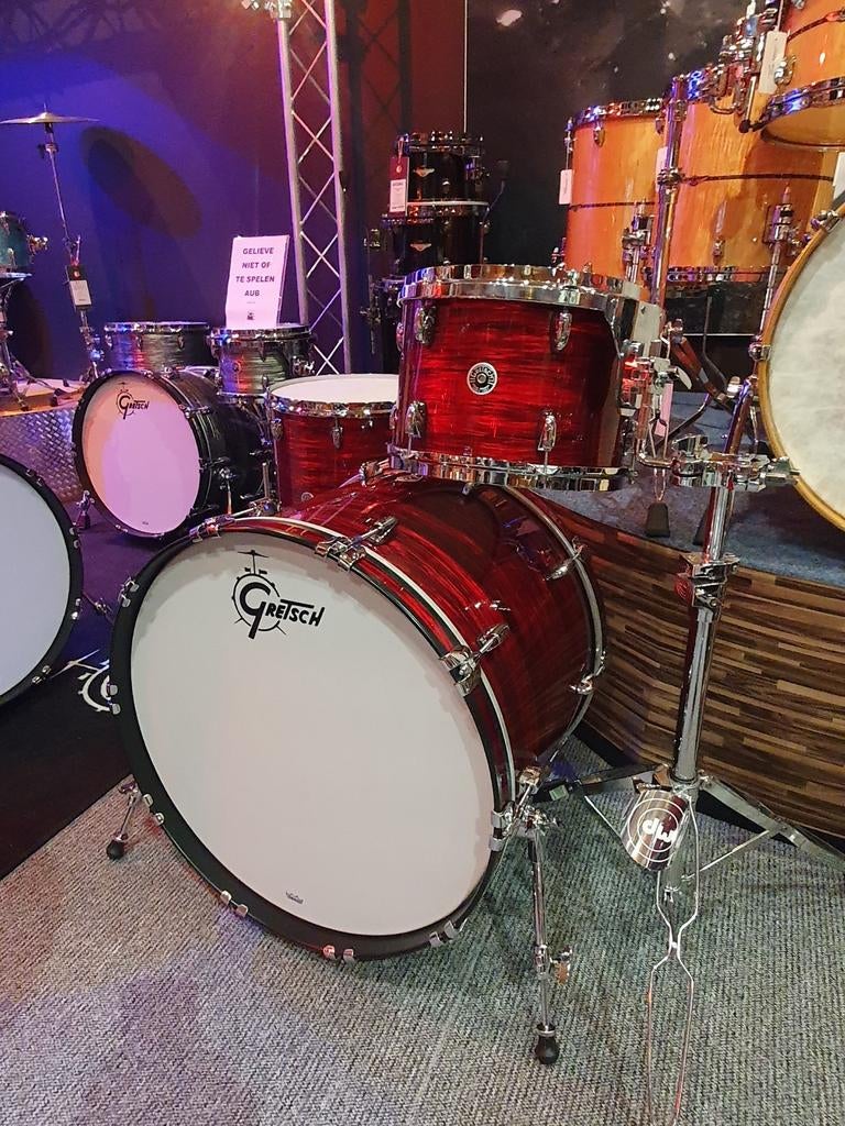 Gretsch USA Brooklyn: shellset 13/16/24, Muziek en Instrumenten, Drumstellen en Slagwerk, Ophalen of Verzenden, Zo goed als nieuw
