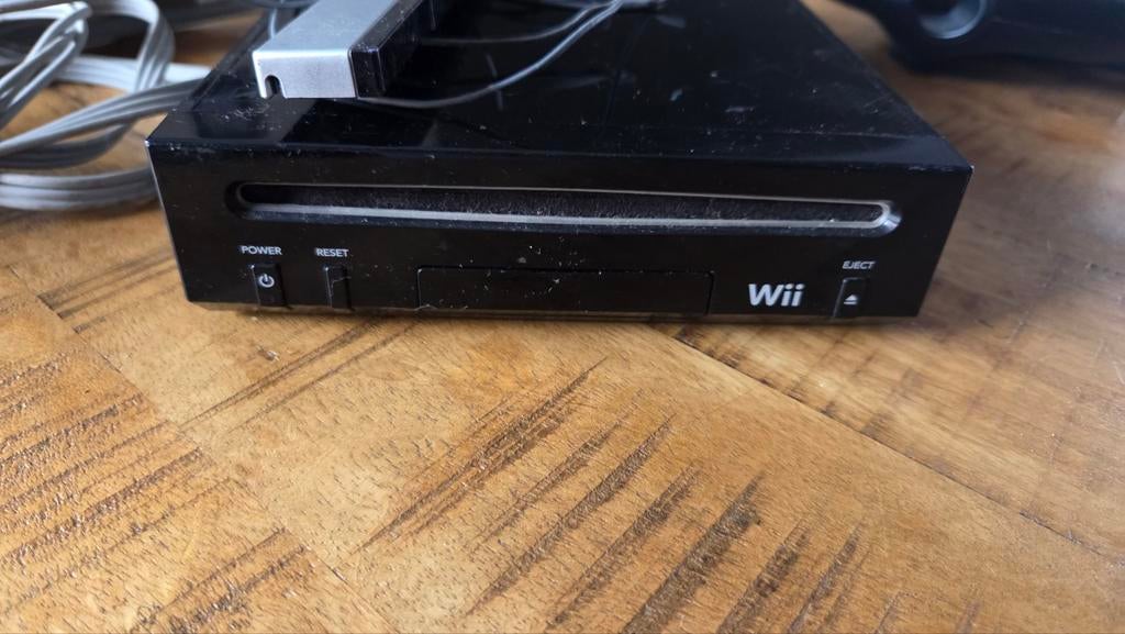 Nintendo Wii Zwart, Gebruikt, Overige genres, 2 spelers, Ophalen of Verzenden
