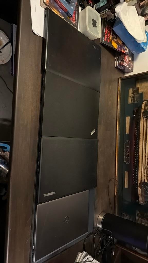 4 Laptops ( ook apart tekoop ), Computers en Software, 2 tot 3 Ghz, 8 GB, Refurbished, Ophalen of Verzenden
