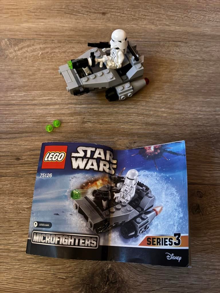 Lego star wars 75126, Ophalen of Verzenden, Zo goed als nieuw