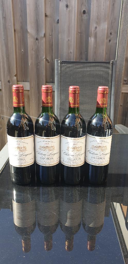 3 x Grand Vin 1992 Chateau Lieujean Haut-Medoc, Frankrijk, Nieuw, Ophalen of Verzenden, Rode wijn