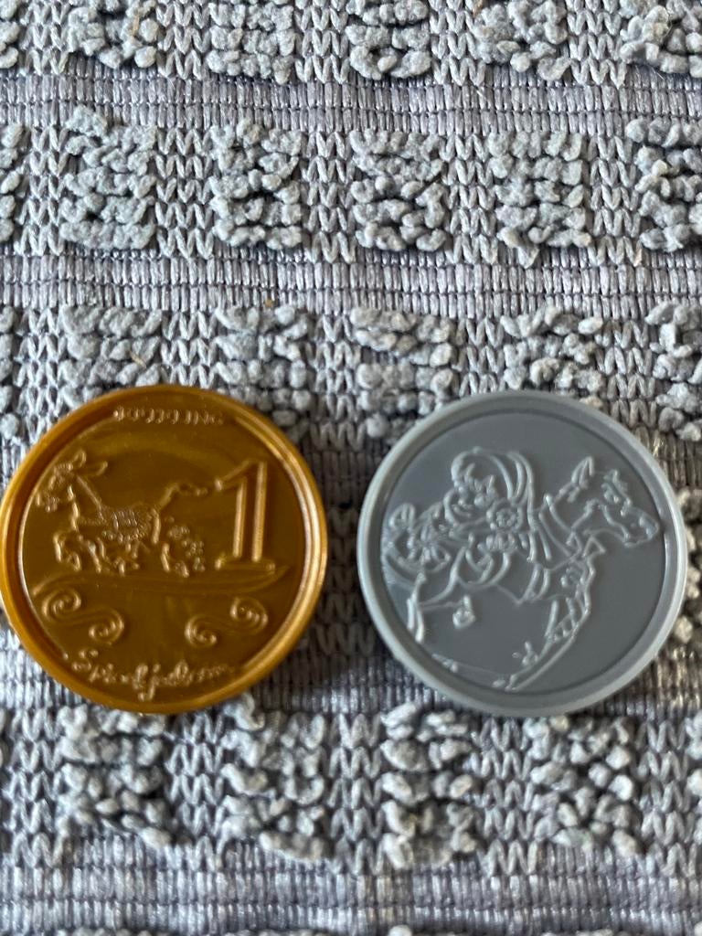 Efteling Gouden en Zilveren Dukaten, Verzamelen, Ophalen of Verzenden, Zo goed als nieuw