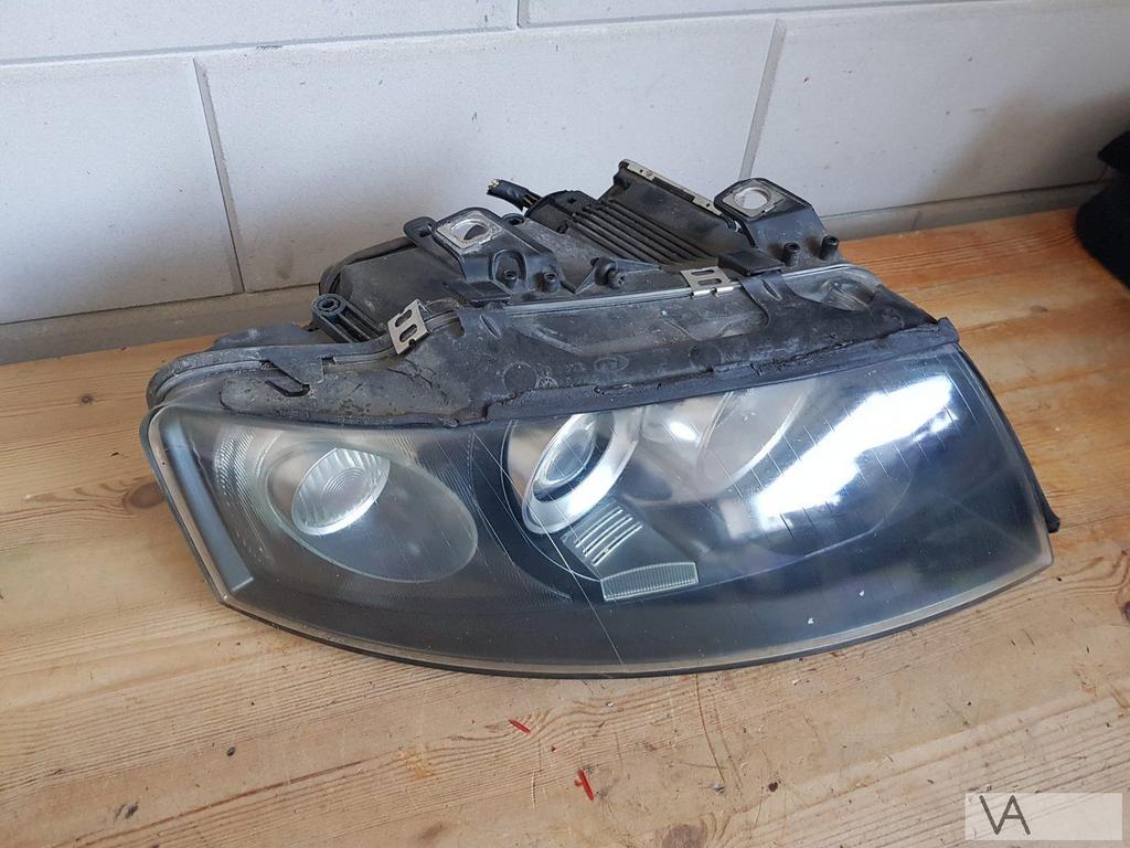 Audi A4 cabrio 2002 - 2005 b6 koplamp rechts XENON €250, Ophalen of Verzenden, Gebruikt, Audi