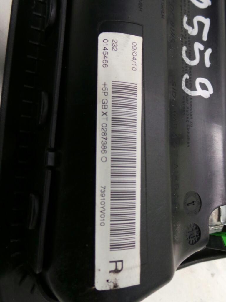 PEUGEOT 107 1.0 12V  AIRBAG RECHTS 2010, Ophalen of Verzenden, Gebruikt, Stiba lid