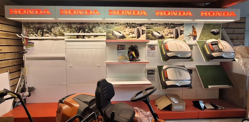 Stelling - winkelstelling - wandstelling (Honda), Ophalen