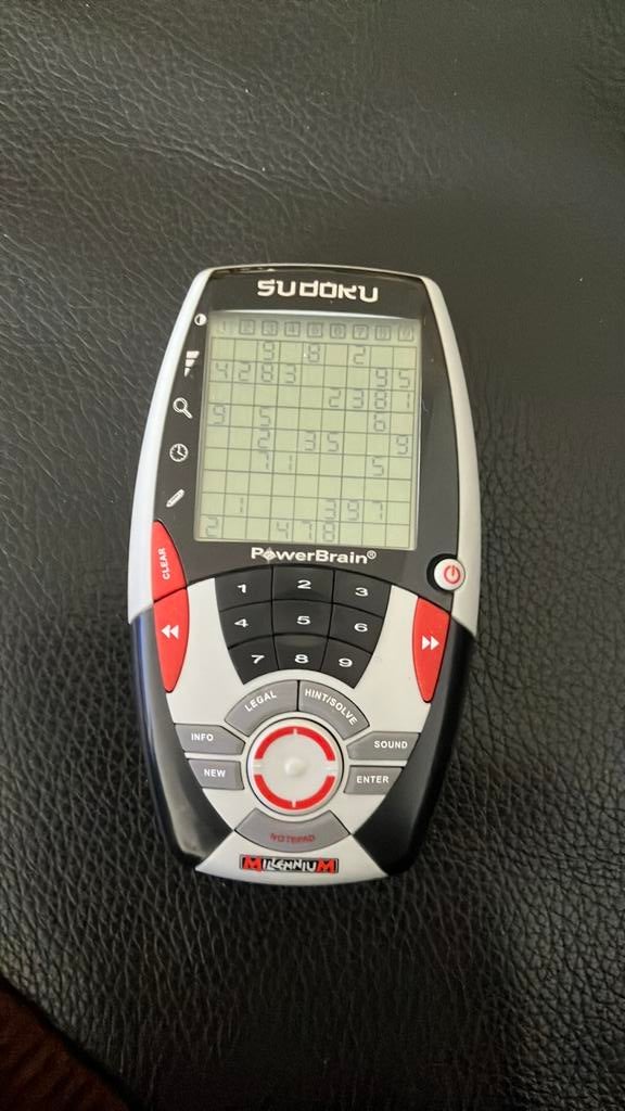 Millennium Powerbrain Sudoko expert elektronisch spel, Ophalen of Verzenden, Zo goed als nieuw