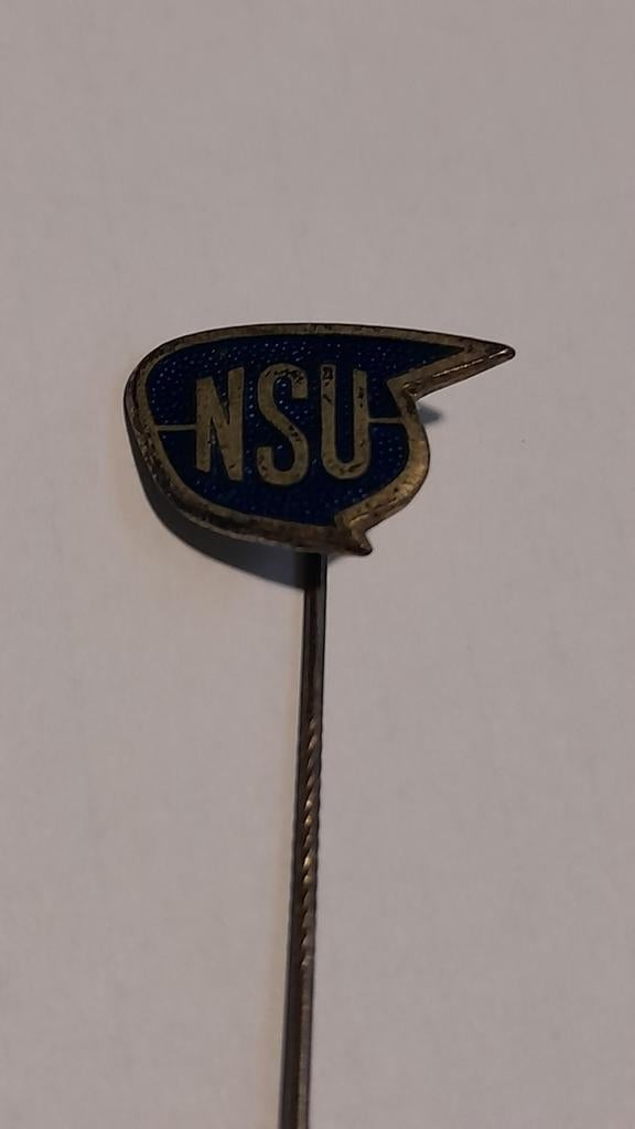 NSU Speldje / Pin - Zeldzaam!, Ophalen of Verzenden, Gebruikt, Merk, Speldje of Pin