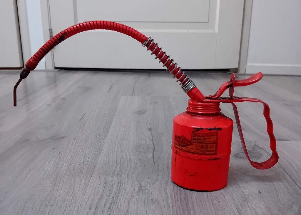 Kabi oliespuit, Antiek en Kunst, Ophalen of Verzenden