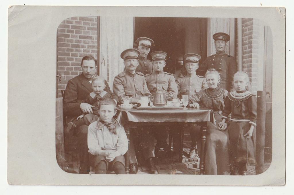 Fotokaart mobilisatie 21e regiment 9e regiment e.a. WOI, Verzenden, X, Foto of Poster, Nederland