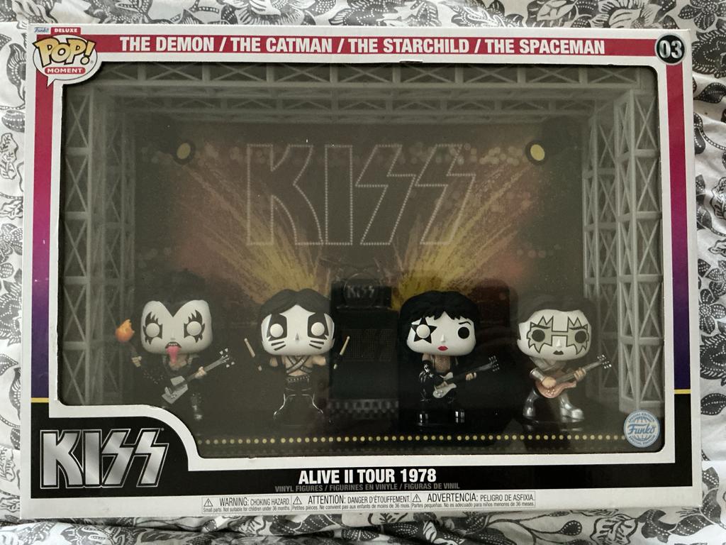 Funko Deluxe Moment Kiss Alive 2 Tour 1978, Funko, Onbekend, Nieuw, Ophalen of Verzenden