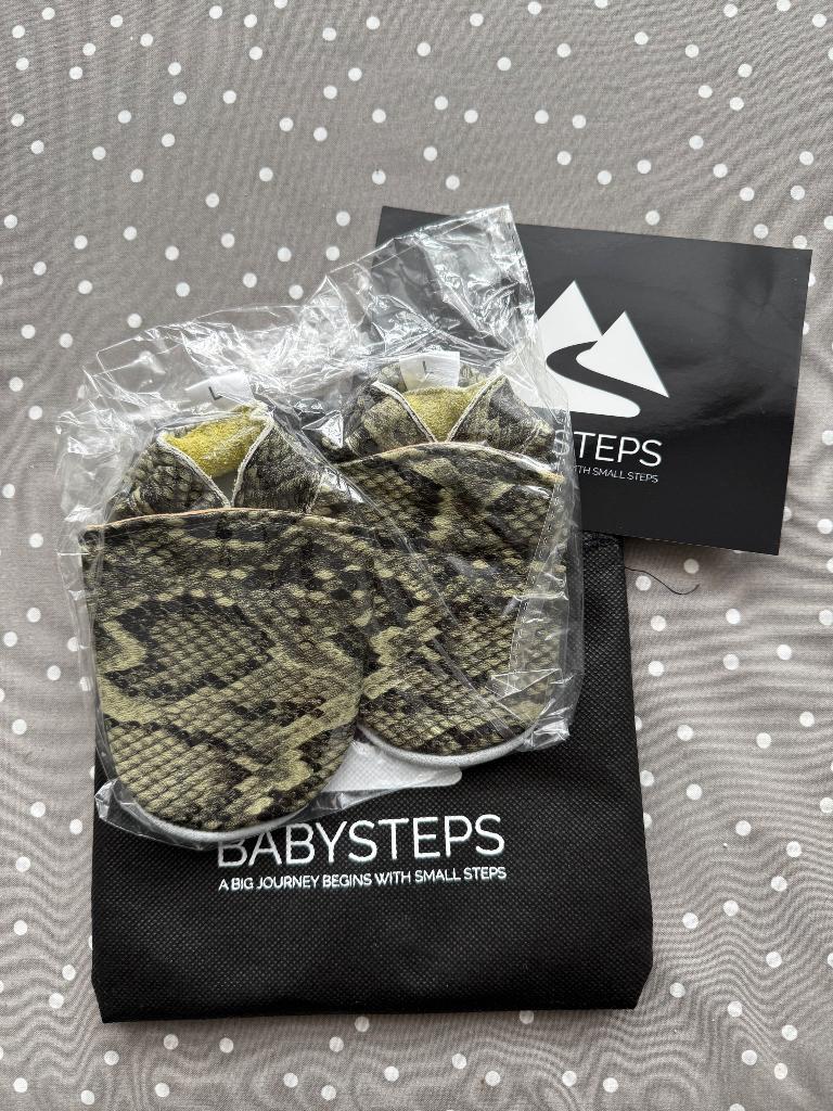 Babysteps slofjes maat L nieuw, Kinderen en Baby's, Babykleding | Schoentjes en Sokjes, Ophalen, Nieuw, Jongetje of Meisje, Slofjes