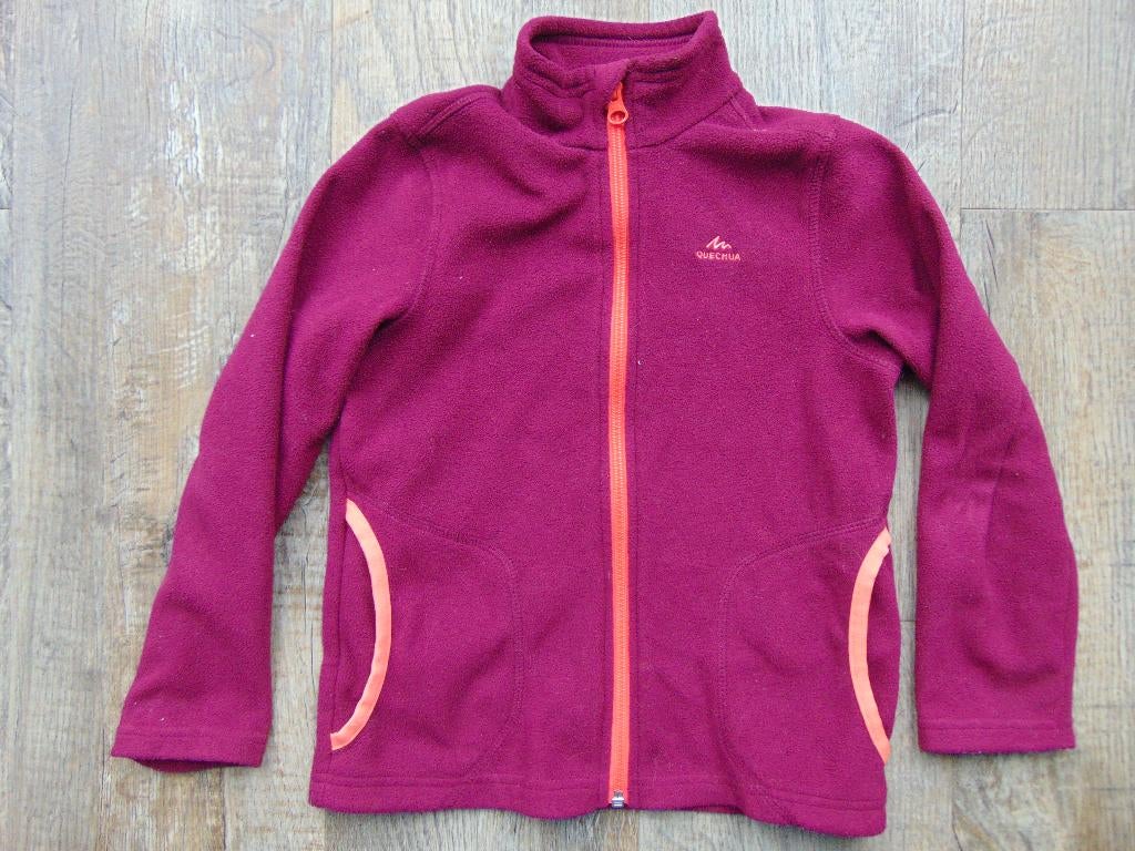 Vest paars fleece vestje maat 116 Decathlon, Meisje, Trui of Vest, Decathlon, Ophalen of Verzenden