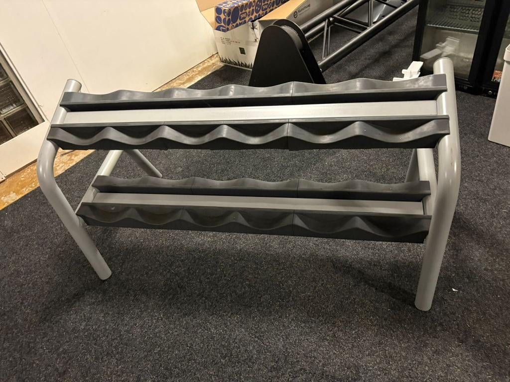 Technogym - Dumbbell Rek, Ophalen, Gebruikt, Dumbbell