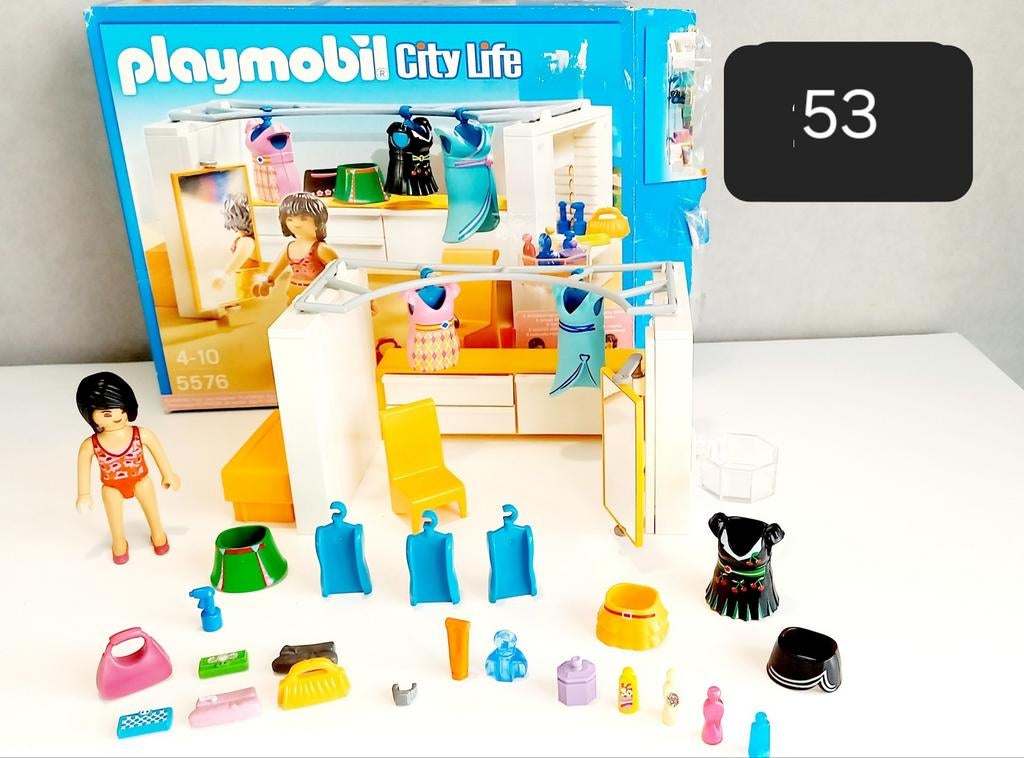 Playmobil Kledingwinkel Compleet in Doos - Als Nieuw!, Ophalen of Verzenden, Zo goed als nieuw, Complete set