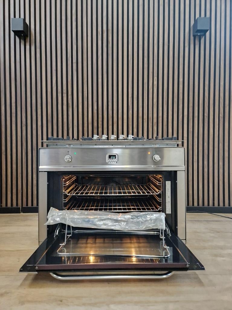 Luxe Boretti Inbouw oven + gaskookplaat (Gratis bezorgen), 5258sh, Ophalen of Verzenden, Zo goed als nieuw, Energieklasse A of zuiniger