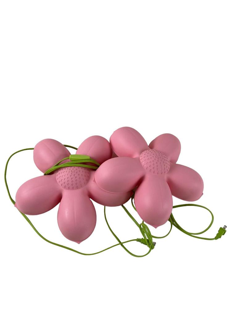 Ikea Smila Blomma wandlamp roze 2x, Ophalen, Gebruikt, Lamp
