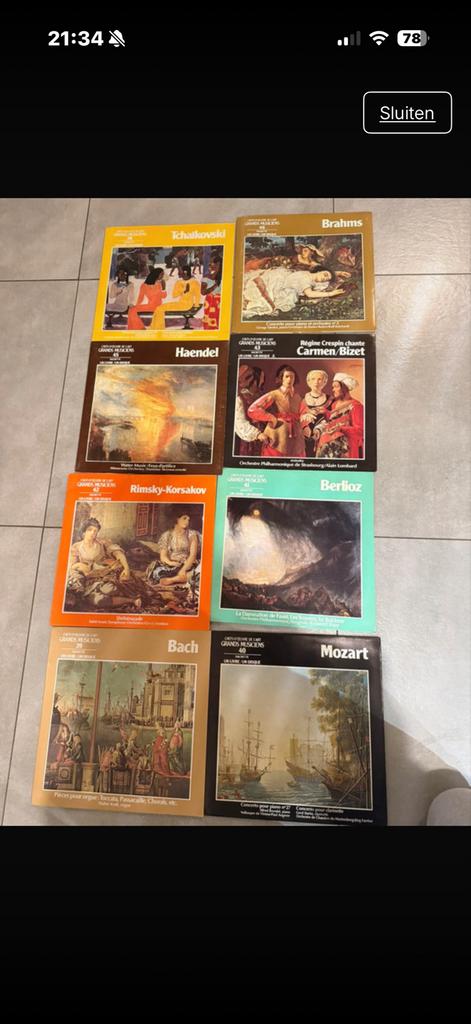 Hachette grands, Ophalen of Verzenden, Zo goed als nieuw, 12 inch, Overige soorten