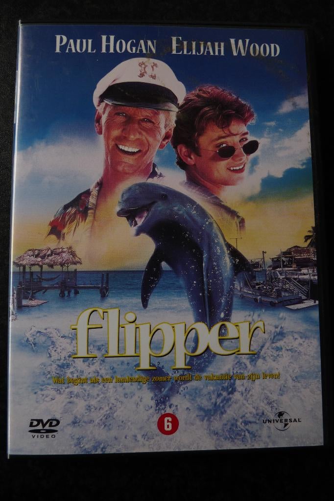 z.g.a.n dvd Flipper, familie, 6, Cd's en Dvd's, Dvd's | Kinderen en Jeugd, Vanaf 6 jaar, Ophalen of Verzenden, Zo goed als nieuw