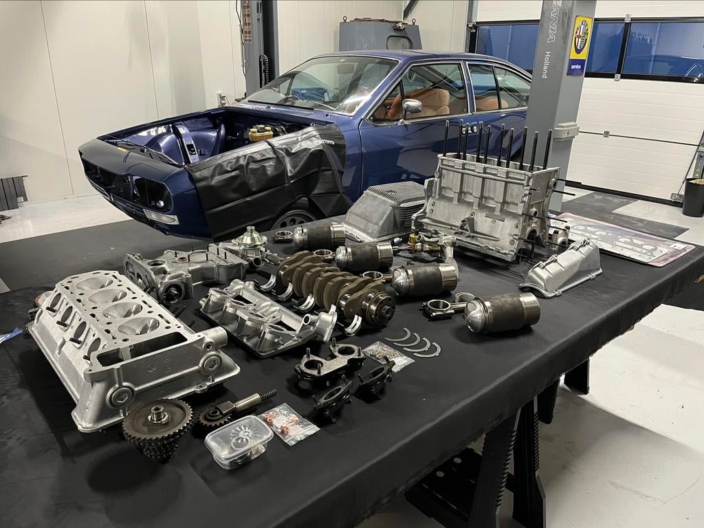 Alfa Romeo Bertone Nord 105/116 - Motorrevisie motorblok, Garantie
