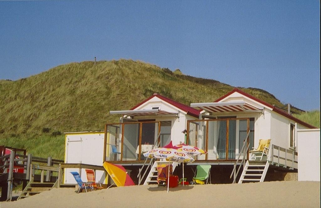 Slapen op het strand van Dishoek, Aan zee, 7 personen, Zeeland, Huisdier toegestaan