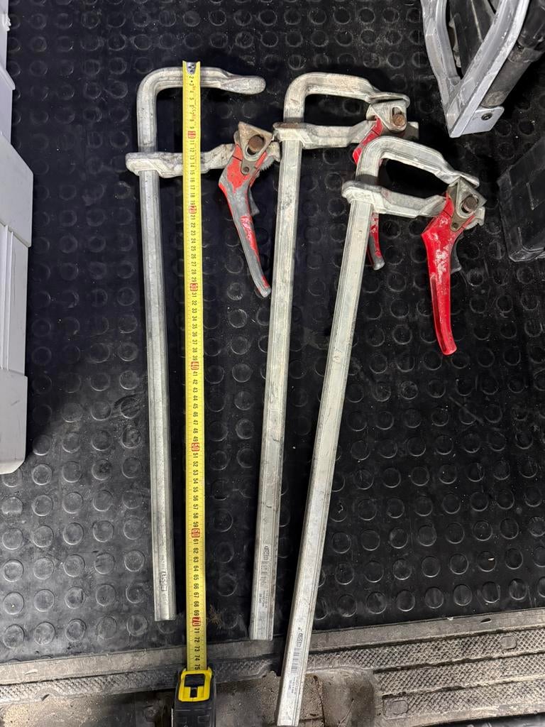 Bessey  GH60 mm Snelspan Lijmklemmen  600x120, Ophalen of Verzenden, Gebruikt