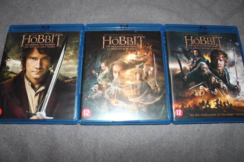 Blu-ray The Hobbit Trilogy, Cd's en Dvd's, Blu-ray, Ophalen of Verzenden, Gebruikt, Science Fiction en Fantasy