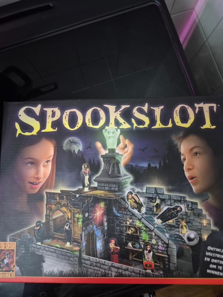 Spookslot Bordspel, Een of twee spelers, Ophalen of Verzenden, Gebruikt, 999 Games