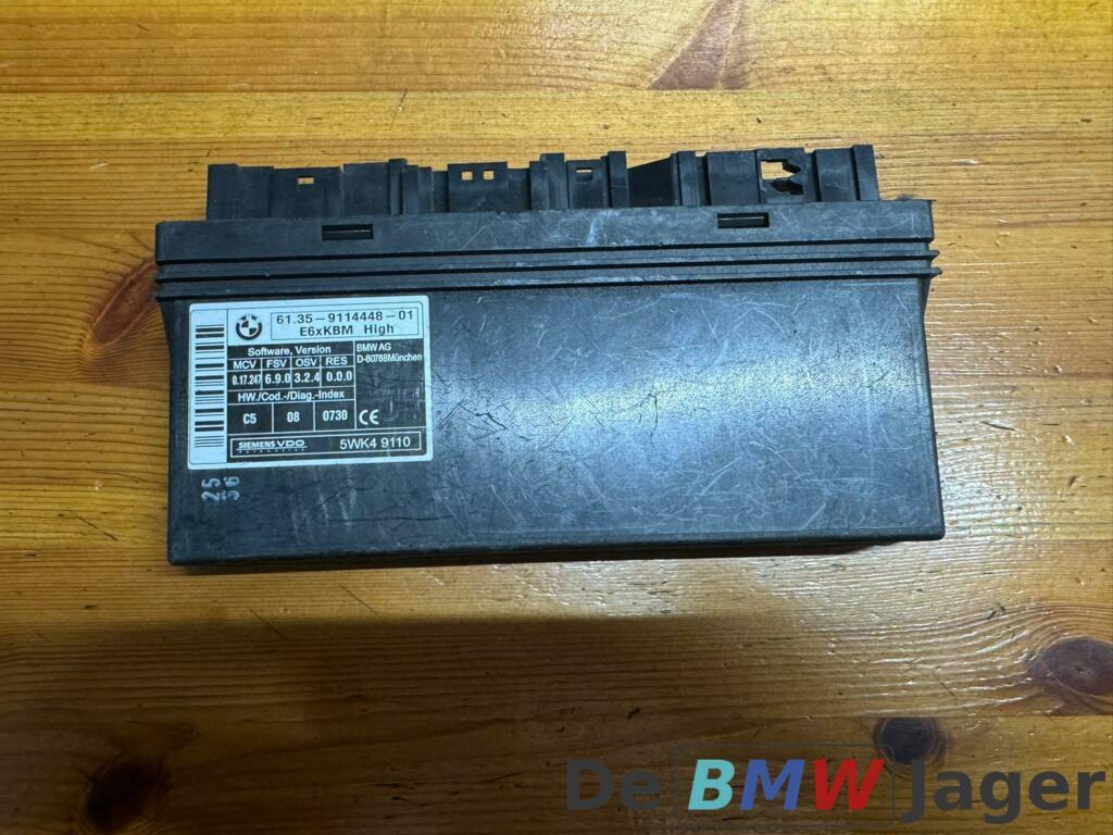 Body control module BMW 5-serie Touring E61 61359114448, Auto-onderdelen, Gebruikt, Ophalen of Verzenden, BMW, BMW