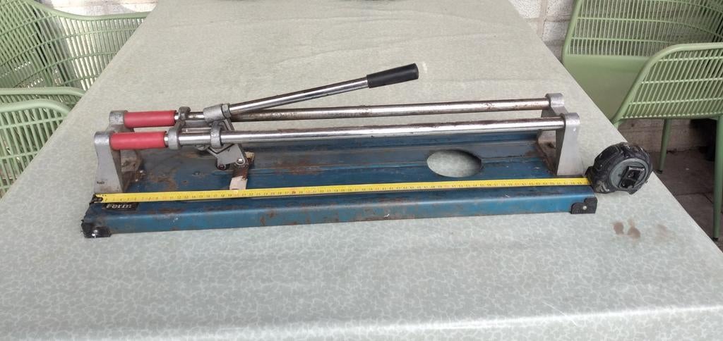 Tegelsnijder tot 50 cm, Ophalen of Verzenden, Gebruikt