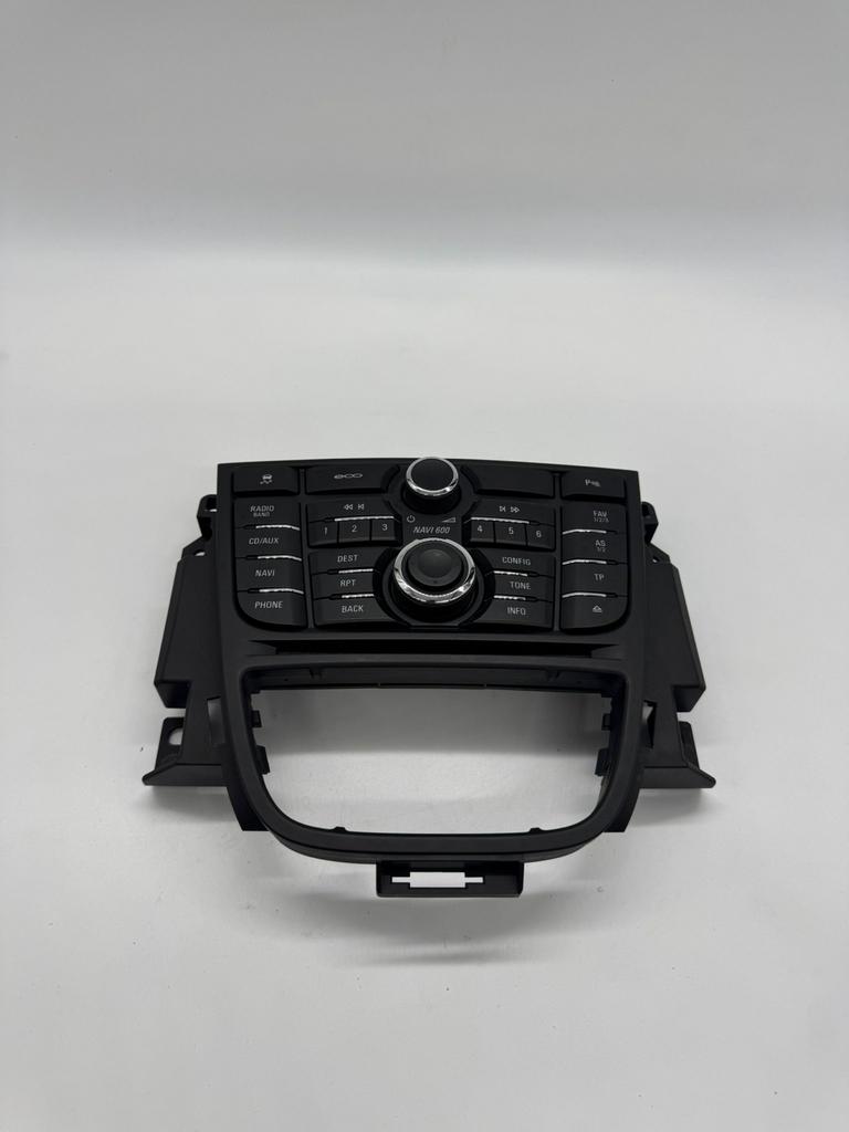 Opel Astra J Navi 600 Frontpaneel Bedieningsknoppen, Auto diversen, Autoradio's, Gebruikt, Ophalen of Verzenden