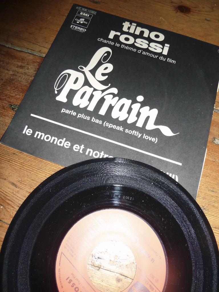 TINO ROSSI le parrain single fra mooi, Cd's en Dvd's, Vinyl Singles, Ophalen of Verzenden, Gebruikt, Pop