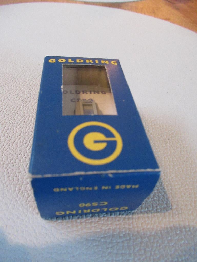 Element + Naald Goldring CS90 nieuw, Nieuw, NVT, Ophalen of Verzenden, Platenspeler-onderdeel