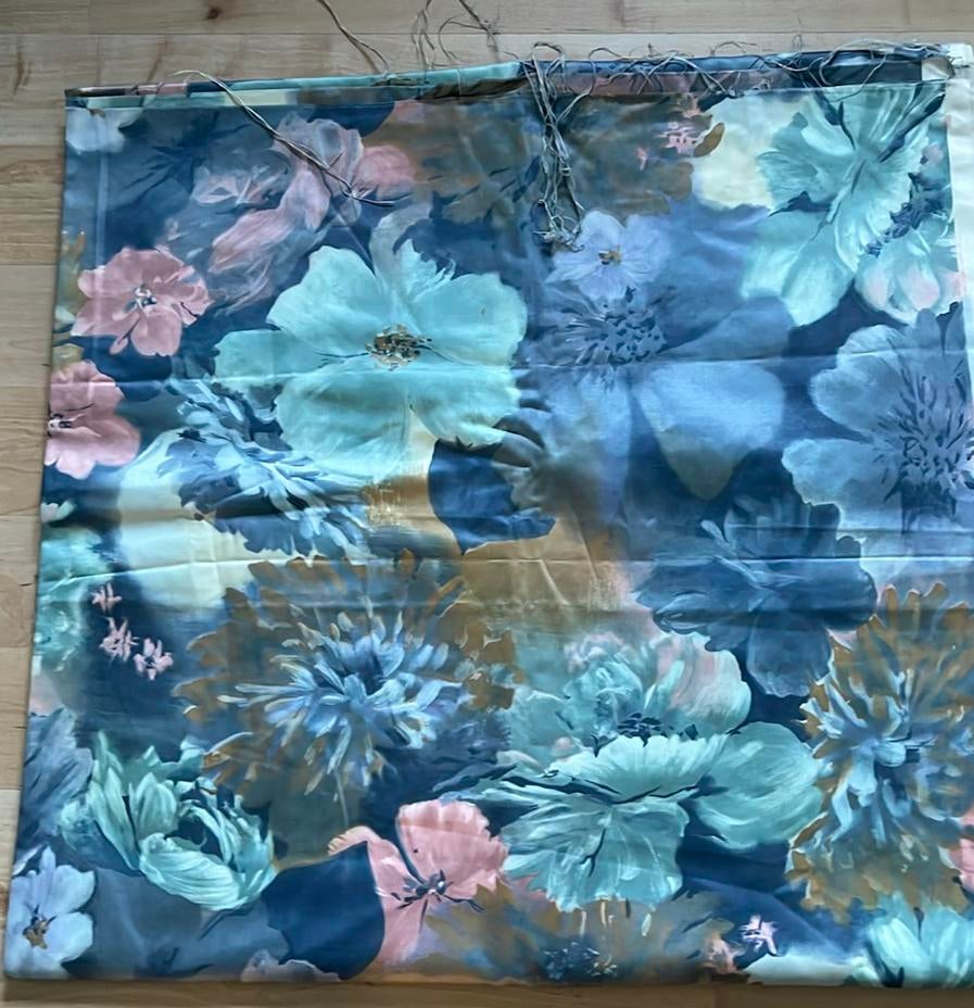 Katoenen Gordijnstof - Lap 540x140 cm, Hobby en Vrije tijd, Stoffen en Lappen, Zo goed als nieuw, Katoen, 120 cm of meer, 200 cm of meer