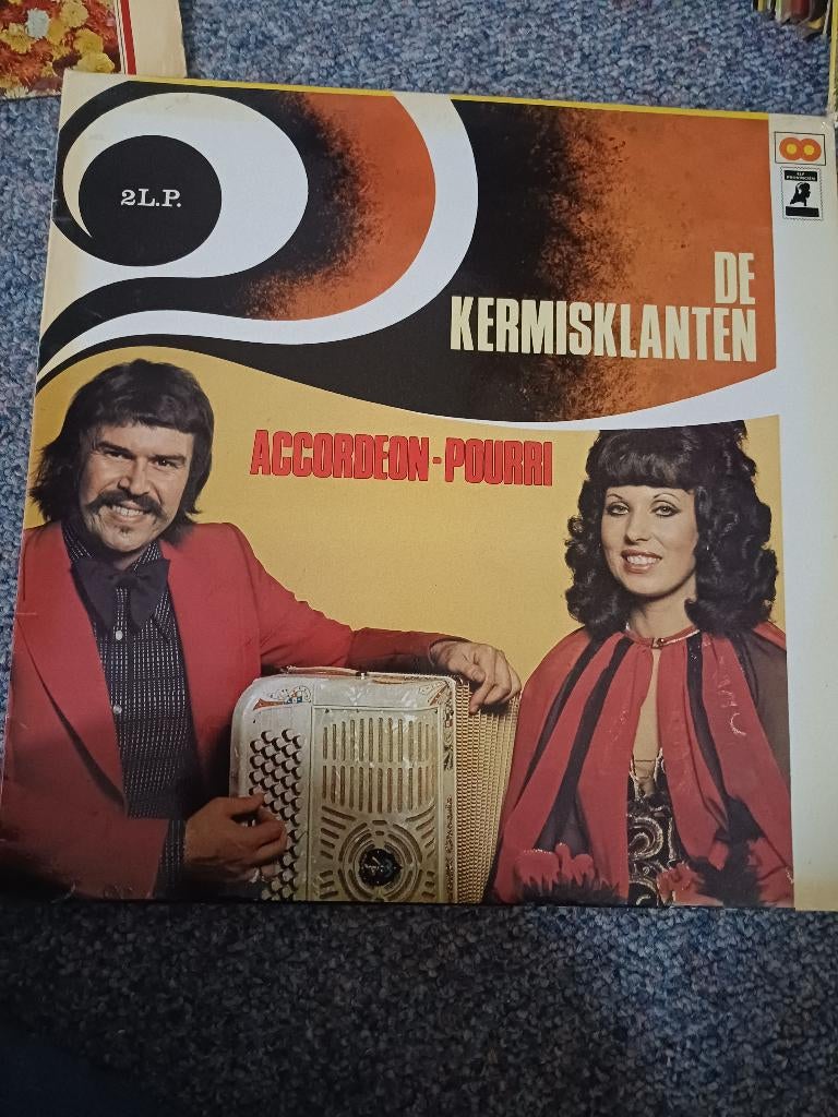 Elpees de kermisklanten, Ophalen of Verzenden, Zo goed als nieuw, Overige formaten, Levenslied of Smartlap