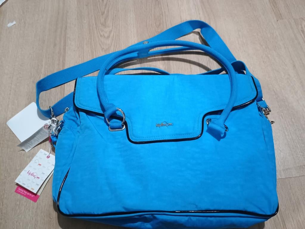 Kipling Nieuw Laptoptas Blauw, Ophalen of Verzenden, 15 inch, Nieuw, Schoudertas