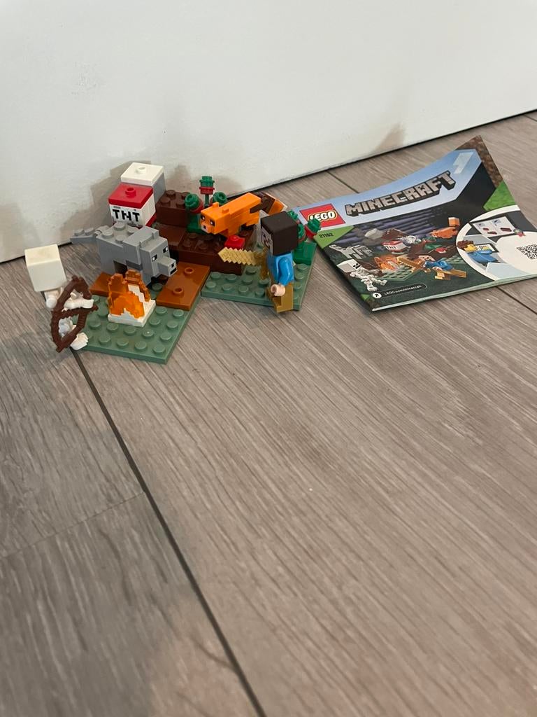 Lego minecraft 21162 TNT, Ophalen of Verzenden, Zo goed als nieuw