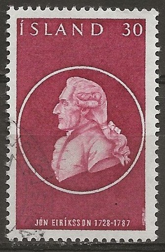 IJsland, Postzegels en Munten, Ophalen of Verzenden, IJsland, Gestempeld