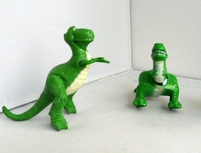 Toy Story # 2 verschillende draken., Verzamelen, Disney, Ophalen of Verzenden, Overige figuren, Zo goed als nieuw, Beeldje of Figuurtje