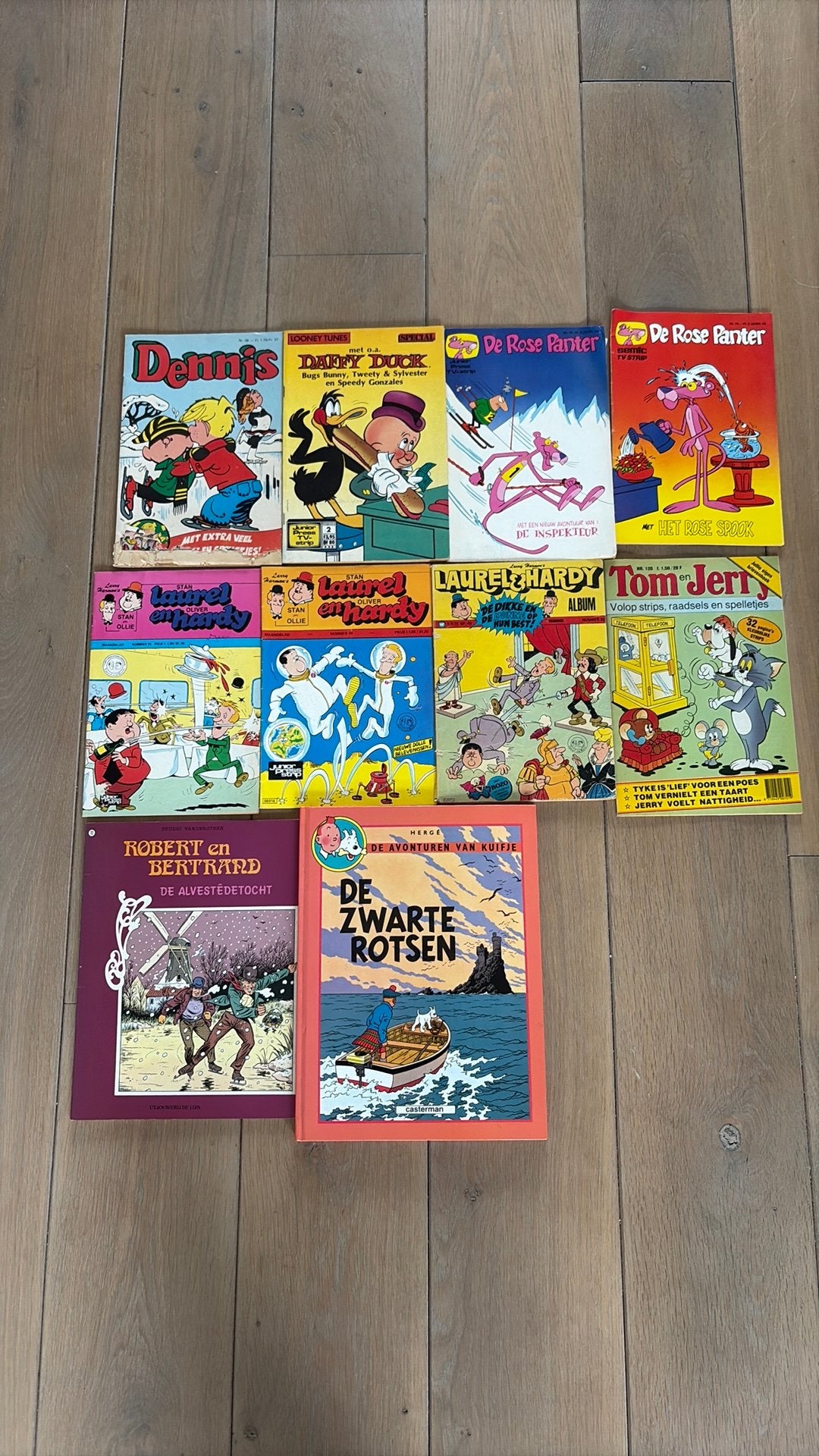 Diverse oude stripboeken, Ophalen of Verzenden, Gelezen