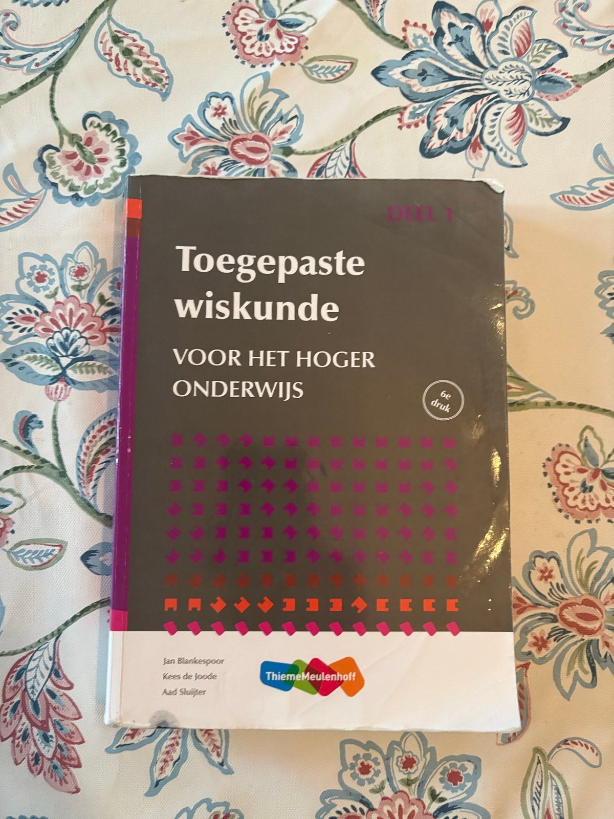 Toegepaste Wiskunde voor het Hoger Onderwijs Deel 1, Ophalen of Verzenden, Zo goed als nieuw, Overige niveaus, Wiskunde A