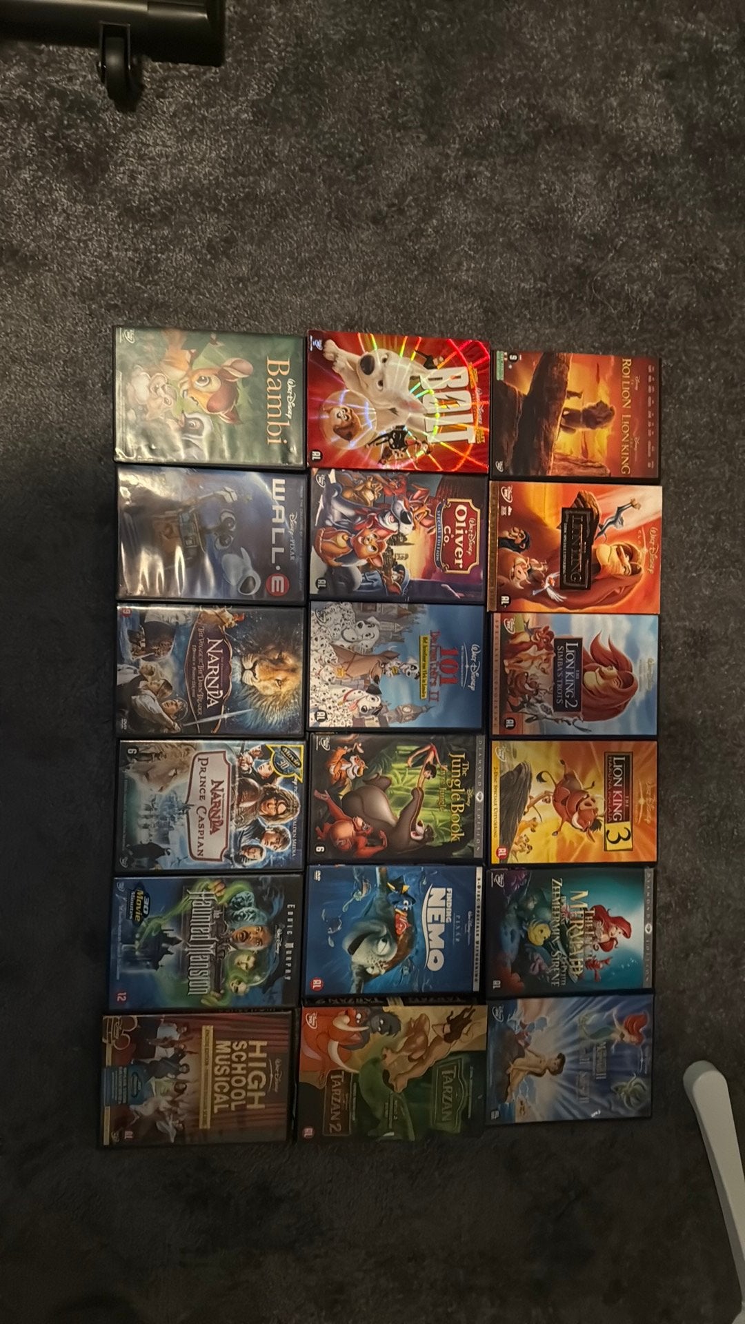 19 disney dvd’s, Cd's en Dvd's, Alle leeftijden, Ophalen of Verzenden, Zo goed als nieuw