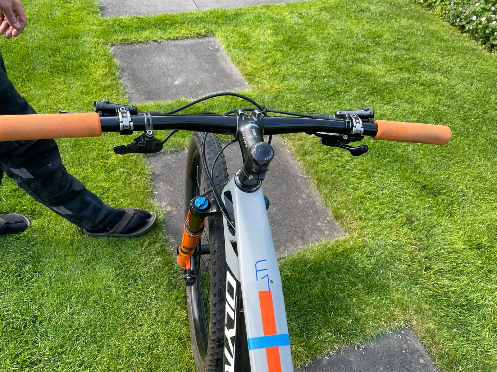 MTB Olympia F1 maat L in zeer goede onderhouden staat, Gebruikt, Heren, Schijfrem, Ophalen