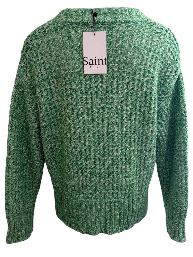 Saint Tropez trui NIEUW S, Nieuw, Ophalen of Verzenden, Groen